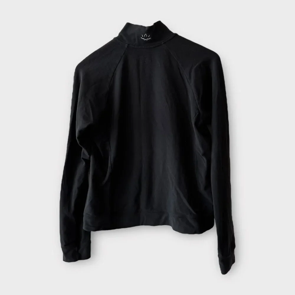 Beyond Yoga x Fila • Black Zip Up Jacket